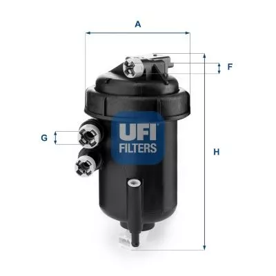 UFI 55.127.00 Топливный фильтр