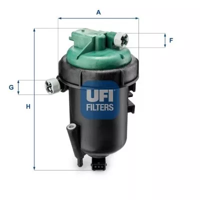 UFI 55.175.00 Паливний фільтр
