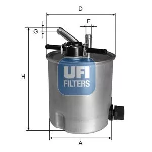 UFI 55.394.00 Топливный фильтр