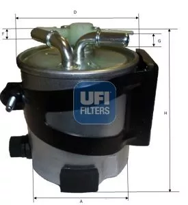 UFI 55.418.00 Топливный фильтр