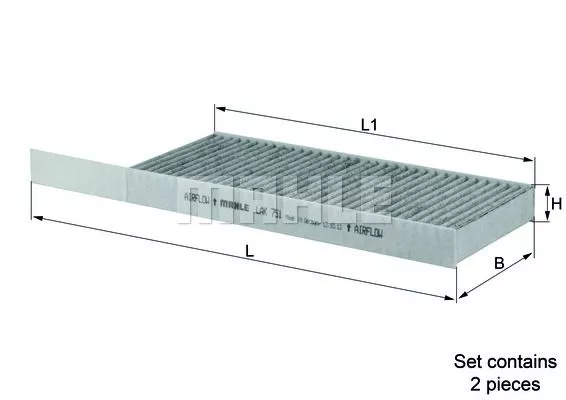 KNECHT LAK751/S Фильтр салона