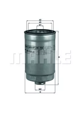 MAHLE ORIGINAL KC226 Топливный фильтр