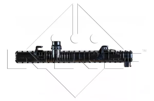 Nrf 58437 Радиатор охлаждения двигателя