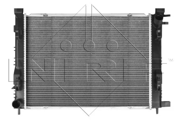 NRF 58444 Радиатор охлаждения двигателя