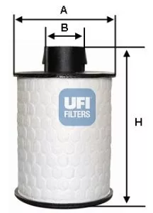 UFI 60.H2O.00 Паливний фільтр