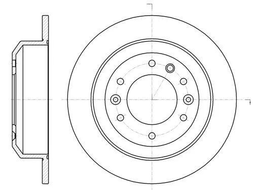 Remsa 61027.00 Тормозные диски