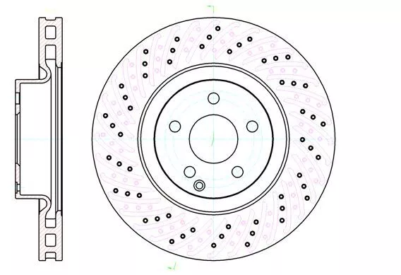 Remsa 61032.10 Тормозные диски