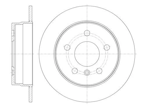 Remsa 61065.00 Тормозные диски