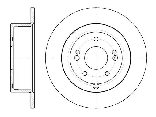Remsa 61106.00 Тормозные диски