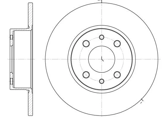 Remsa 6150.00 Тормозные диски