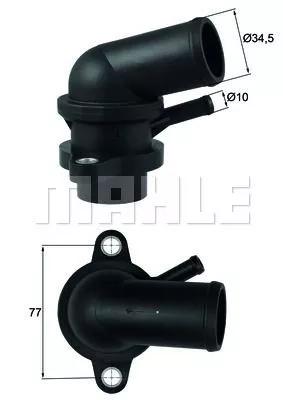 MAHLE ORIGINAL TI 239 87D Термостат