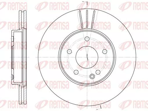 Remsa 6313.10 Тормозные диски