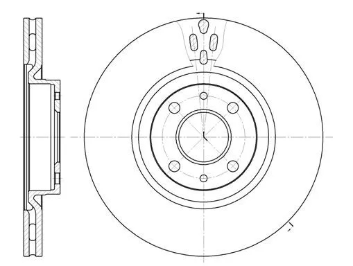 Remsa 6316.11 Тормозные диски