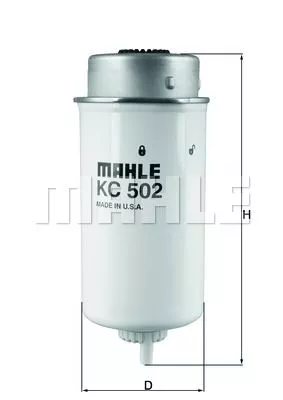 KNECHT KC502 Топливный фильтр