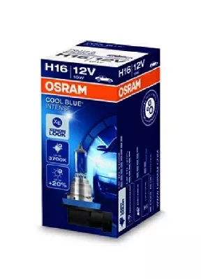 Лампа Osram Cool Blue Intense H16 19 W светло-голубая 64219CBI