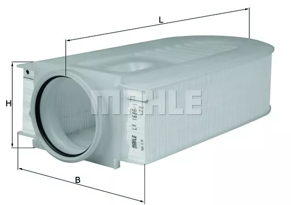 MAHLE ORIGINAL LX1686/1 Воздушный фильтр