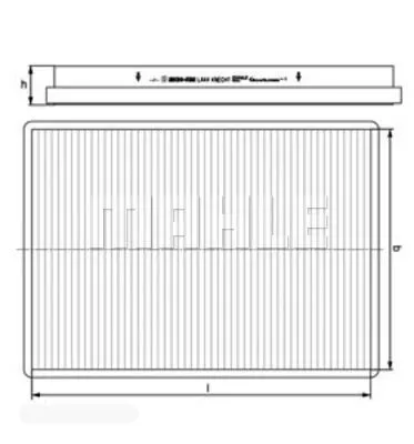 KNECHT LA44 Фильтр салона