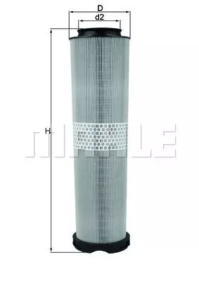 KNECHT LX816/6 Повітряний фільтр