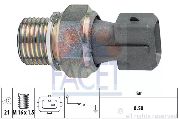 FACET 7.0116 Датчик давления масла