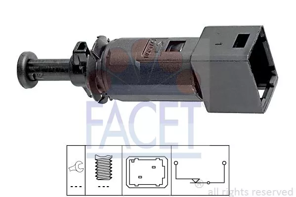 FACET 7.1148 Выключатель фонаря сигнала торможения