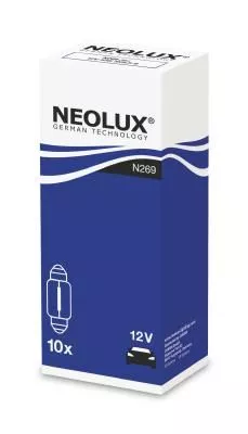 NEOLUX® N269 Лампа освещения номерного знака
