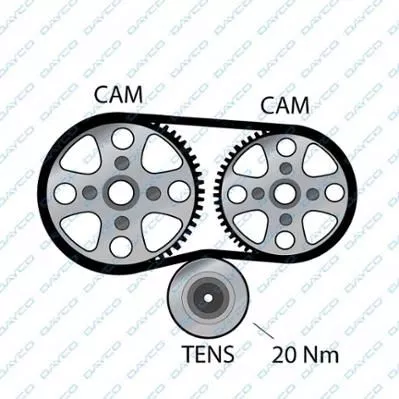 DAYCO 941013 Ремень ГРМ