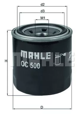 KNECHT OC500 Масляный фильтр