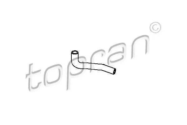 TOPRAN 108805 Патрубок радиатора
