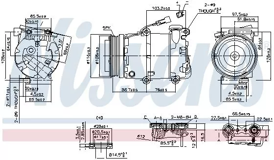 Nissens 89234 Компрессора кондиционера
