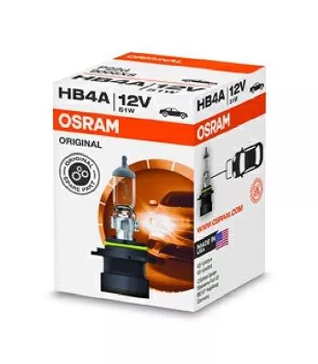 Лампа Osram Original Line HB4 P22d 51W прозрачная 9006XS