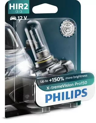 Лампа Philips X-tremeVision Pro150 HIR2 12V 55W 9012XVPB1