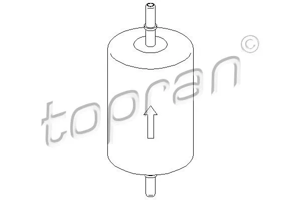 TOPRAN 300823 Пыльник рулевой рейки