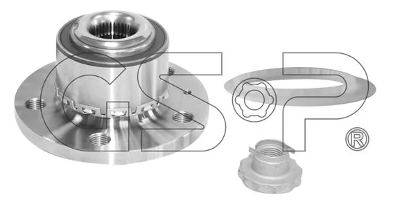 Gsp 9336001K Підшипник ступиці колеса