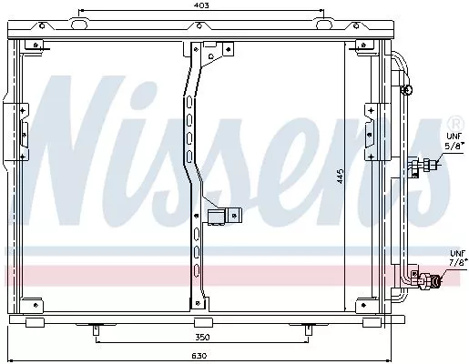 Nissens 94330 Радиатор кондиционера