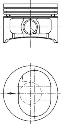 Kolbenschmidt 94865620 Поршень