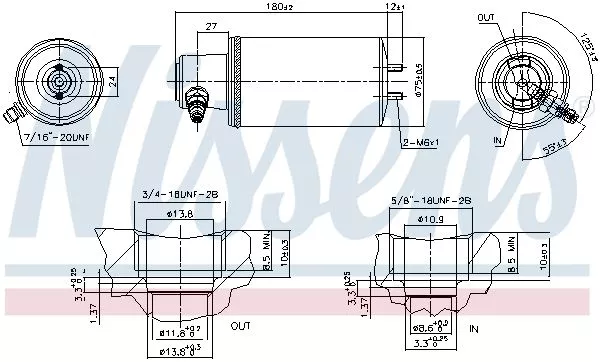 Nissens 95260 Осушувач