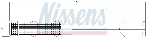 Nissens 95327 Осушувач