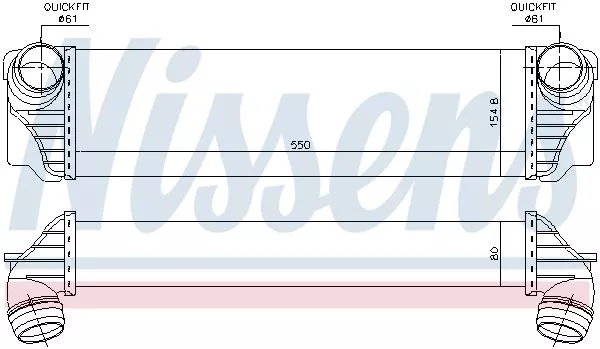 Nissens 96441 Інтеркулер