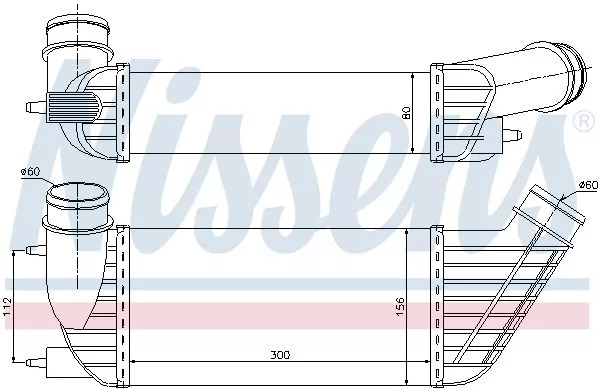 Nissens 96609 Інтеркулер