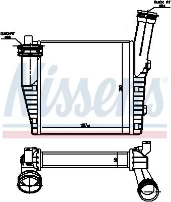 Nissens 96611 Інтеркулер