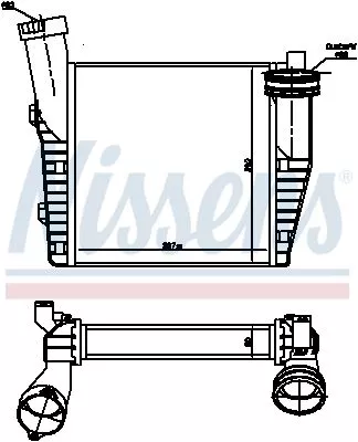 Nissens 96688 Інтеркулер