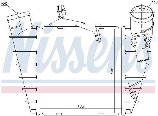 Nissens 96770 Інтеркулер