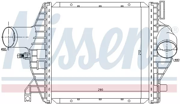 Nissens 96894 Інтеркулер