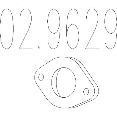 02.9629 Монтажное кольцо выхлопной системы