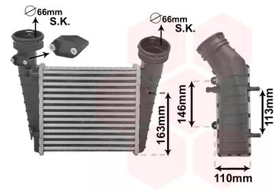 Van Wezel 58004238 Інтеркулер