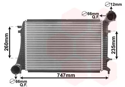 Van Wezel 58004268 Інтеркулер