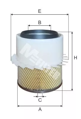 MFILTER A863 Воздушный фильтр