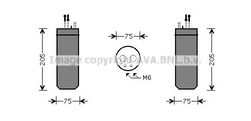 AVA QUALITY COOLING AI D210 Осушувач