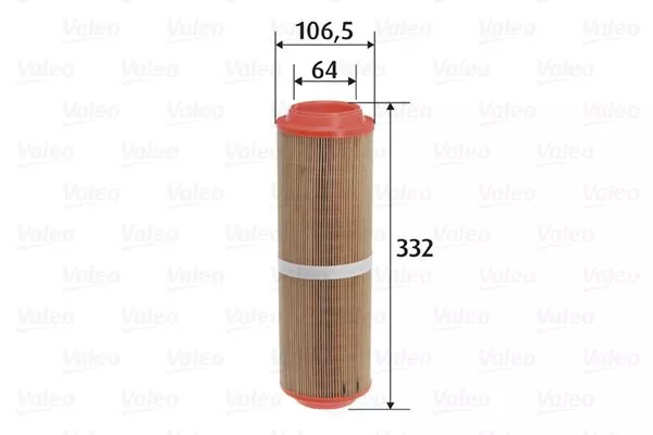 VALEO 585757 Повітряний фільтр