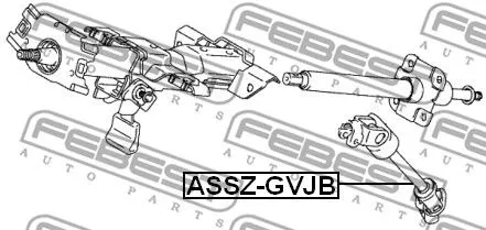 Febest ASSZ-GVJB Рульовий вал